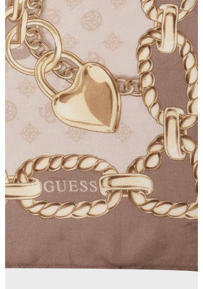 Guess Bayan Eşarp Aw5462 Mod03 Tup Bej Bej