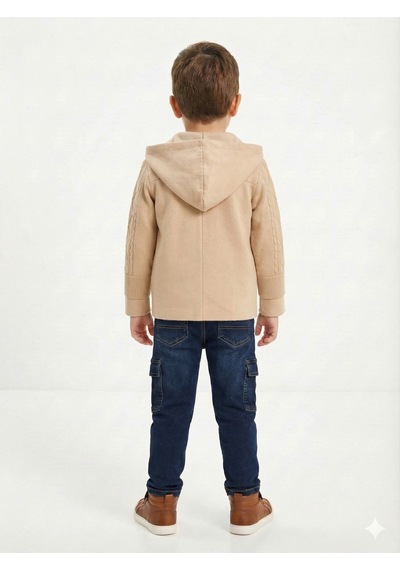 Xo Kids Erkek Çocuk 3lü Alt Üst Takım 2-5 Yaş 12202 Kahverengi