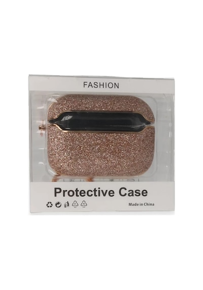 Newface Apple Airpods Pro 2 2.nesil Spell Simli Kılıf - Rose Gold