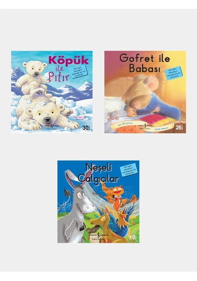 En Çok Tercih Edilen Resimli Hikayeler Neşeli Çalgıcılar Köpük Ile Pıtır Gofret Ile Babası