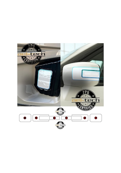 Ssangyong Torres Evx / Actyon Uyumlu Far Ve Ayna Tpu Koruyucu 2025-2026