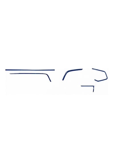 Honda Civic Fc5 Fk7 2016-2021 İçin 10. Nesil Panel Mavi Detay 5 P