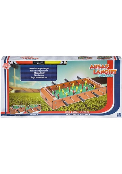 Sunman Rising Sport Ahşap Masa Üstü  Langırt