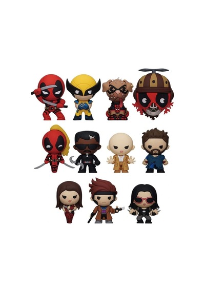 Mey İthalat Mono 69105 Monogram Deadpool Movie 3 Klipsli Figür 24lü Display