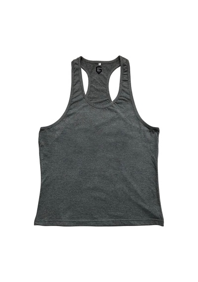 Top Glory Fitness Gym Tank Top Atlet Sporcu Atleti Gri 5026