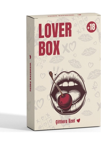 Dükkan Design Lover Box +18 Çiftlere Özel Yetişkin Oyun Ilişki Ve Yakınlık Temalı Kart Oyunu