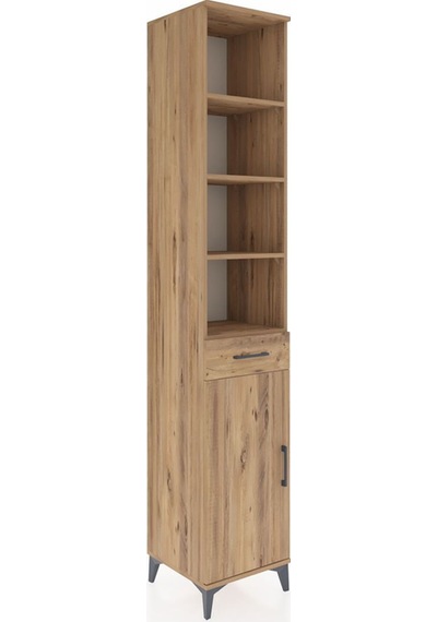 Hyperion Dolap 6 Raflı Tek Çekmeceli Tek Kapaklı 44x44x243 Çam-çam Atlas Çam Hyperion Dolap 6 Raflı Tek Çekmeceli Tek Kapaklı 44x44x243 Çam-çam Atlas Çam