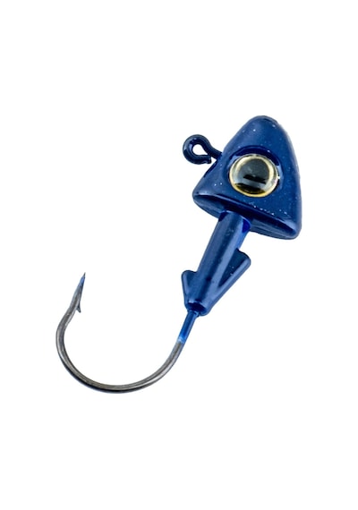 Jighead - Zoka - Kurşunlu Olta İğnesi - Xh-a 07 - Mavi - 8 Gr - 10 Adet