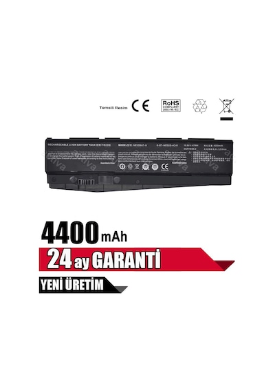 Monster Abra A5 V12.1 Uyumlu Batarya Pil N850Bat-6