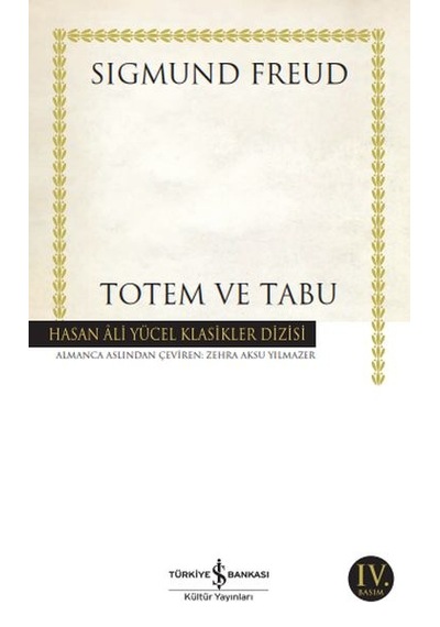Totem Ve Tabu - Hasan Ali Yücel Klasikleri - Yqbx-624736