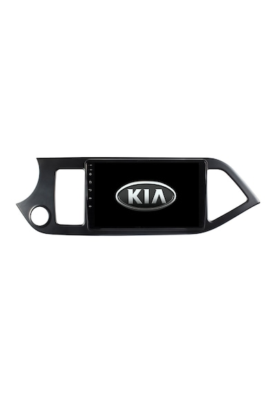 Kia Picanto - Araç Multimedya Ekran - 4gb 64gb - S - Black - 2011 - 2016 - 9 Inch - Myway - Red