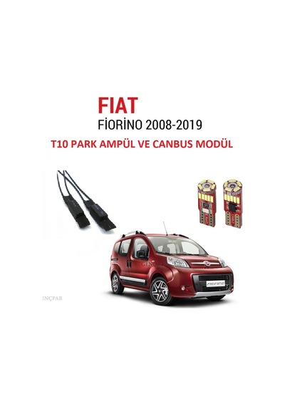 Fiat Fiorino T10 Plaka Led Lambası ve Canbus Modülü