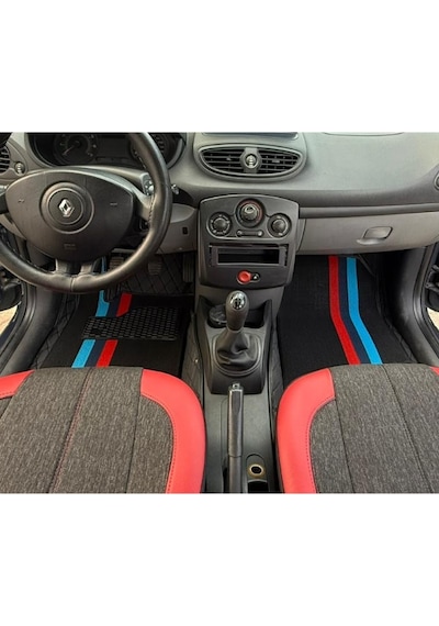 Renault Clio 4 2007 Sonrası Aracına Özel 8d Çift Katmanlı Havuzlu Paspas Takımı
