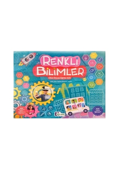 Renkli Bilimler 5-6 Yaş Eğitim Seti Mor Elma Yayıncılık