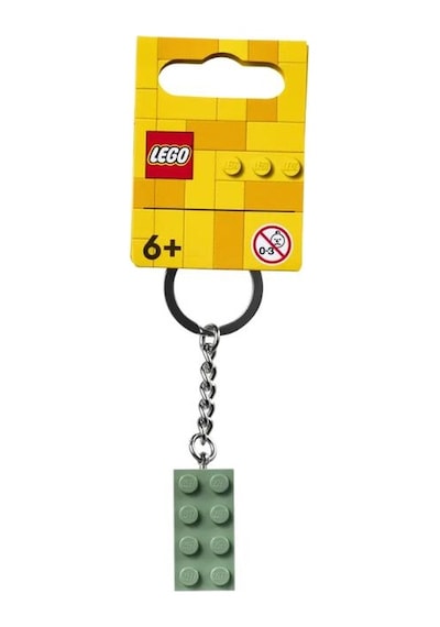Lego 854159 2x4 Kum Yeşili Anahtarlık