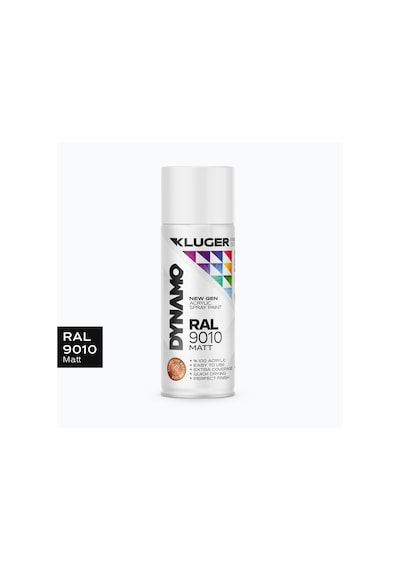 Kluger Mat Beyaz Spey Boya Ral 9010 Mat