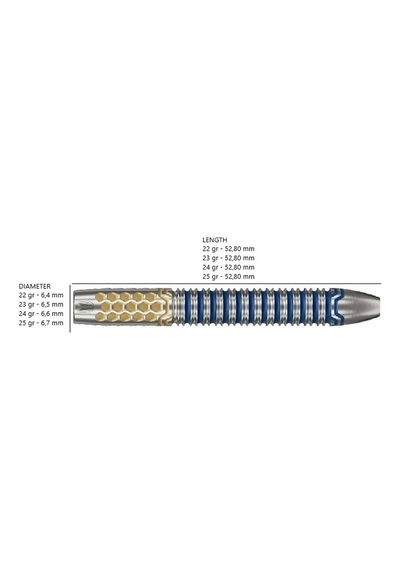 Target Josh Rock G1 % 90 Tungsten Sp Çelik Uçlu Dart Oku