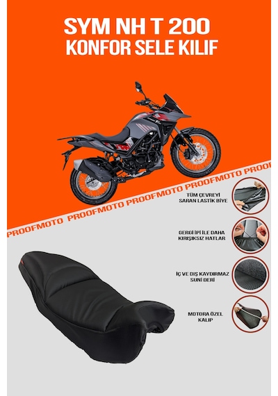 Sym Nh T 200 Konfor Sele Kılıf