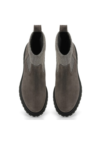 Nine West Ferno2 4pr Grı Kadın Chelsea Bot Gri