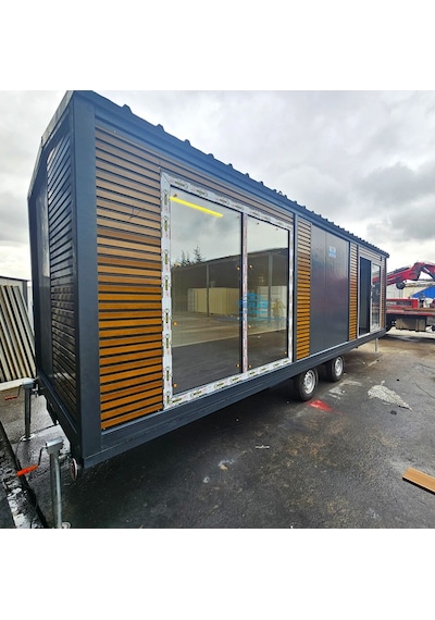 250 X 800 Teras Evim Tiny House Akustik Pvc Kaplama Kendinden Çatılı Kredi Kartına Vade Farksız Taksit Fabrikadan
