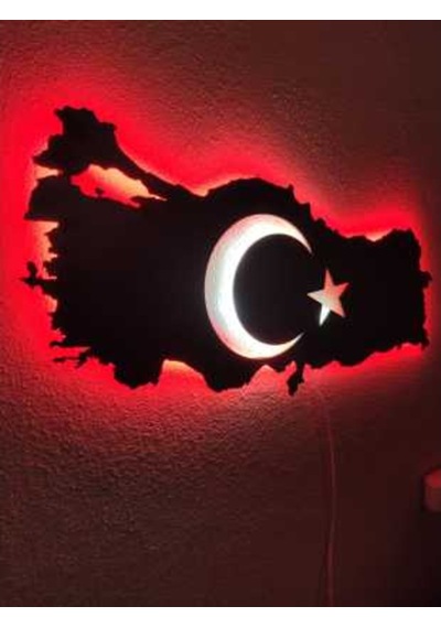 Türkiye Led Işıklı Tablo
