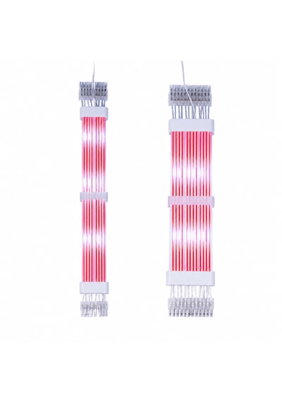 Zoko 1x24 Pin / 2x8 Pin Argb Aydınlatmalı Sleeved Kablo Seti