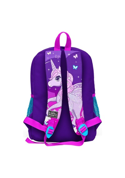 Coral High Kids Mor Pembe Unicorn Desenli 3 Lü Okul Çanta Seti Set0123708