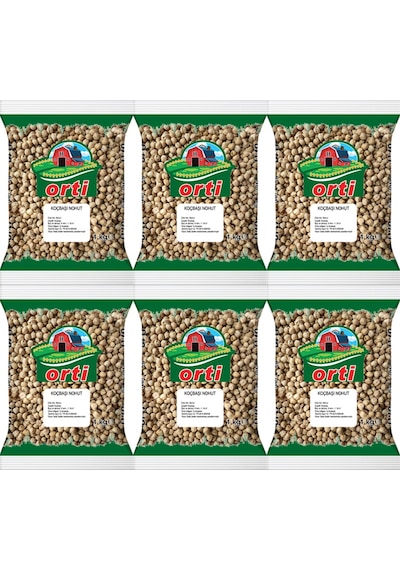 Orti Koçbaşı Nohut 1 Kg. x 6 Adet