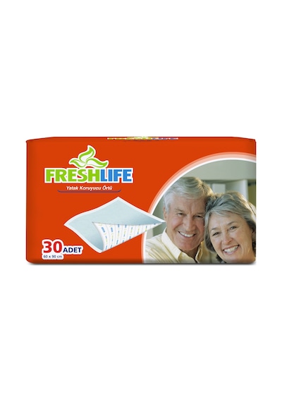 Freshlife Yatak Koruyucu Ped Örtü 60 x 90 CM 30’lu