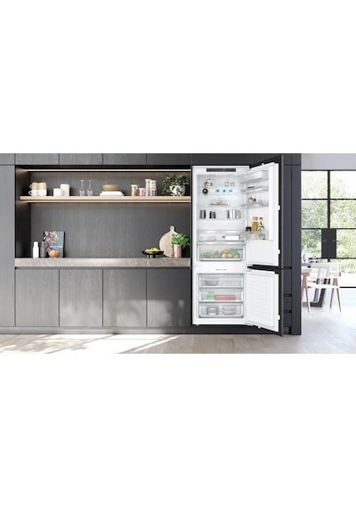 Siemens KB96NADD0 381 LT No-Frost Kombi Tipi Ankastre Buzdolabı