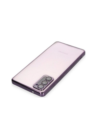 Tedar Samsung Galaxy Uyumlu S20 Fe Kılıf Razer Lensli Silikon - Mor Najmaddin standart