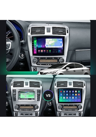 Toyota Avensis Android Multimedya 2/32GB 2008-2016 9 İnc Ips Carplayli