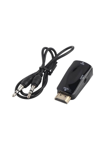 Hdmi To Vga Ses Görüntü Çevirici Projeksiyon Notebok Pc Receiver (551664306)