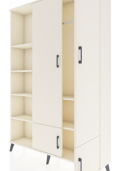Arges Dolap 6 Raflı 4 Kapaklı Tek Askılı 132x30x195 Aytaşı-ay... Aytaşı Arges Dolap 6 Raflı 4 Kapaklı Tek Askılı 132x30x195 Aytaşı-ay... Aytaşı