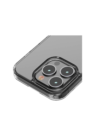 Apple Uyumlu iPhone 15 Pro Max Kılıf Coss Şeffaf Sert Silikon