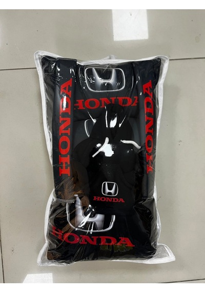 Honda Siyah Süper Set Dörtlü Servis Kılıfı + İkili Yastık Ve Kemer Kılıfı