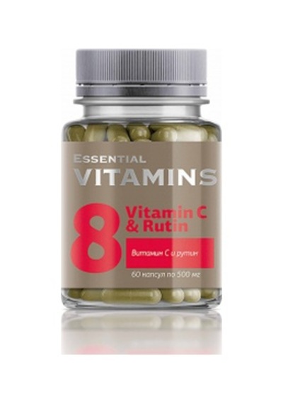 Siberian Wellness Essential Vitamins. C Vıtamını Ve Rutın 60 Kapsül