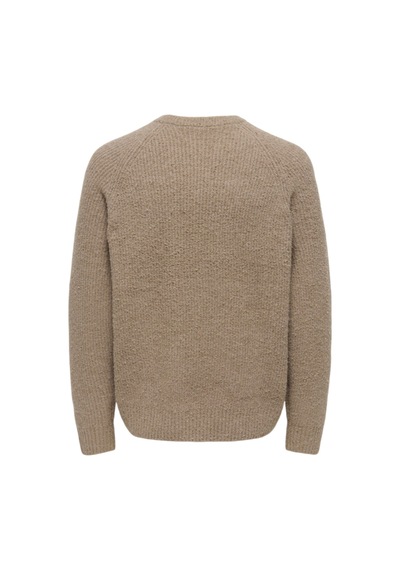 Only & Sons Onsdale Rlx Ls Raglan Knıt Erkek Gray Kazak - 22035118 Gri