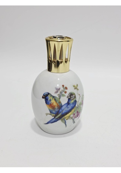Berger Kuş Desenli Limoges Porselen Oda Kokuluğu 16x9x9cm Model 3