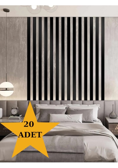 Dekorasyon Ahşap Şerit Duvar Panelleri Duvar Çıtası Iskandinav S