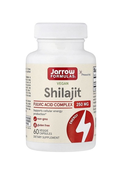 Jarrow Formulas, Vegan Shilajit, 250 Mg, 60 Veggie Capsules