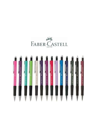 Faber Castell 1345-1347 Versatil Kalem 0.7 Bordo