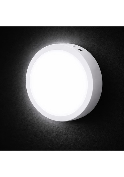 1 Adet Cata Ct 5233 Sıva Üstü 18w Yuvarlak Led Spot 6400k Beyaz Işık Çok Renkli