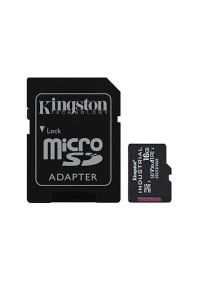 Kingston Sdcıt2-16gb 16gb Microsdhc Industrial C10 A1 Pslc Card + Sd Adapter Hafıza Kartı Kdo
