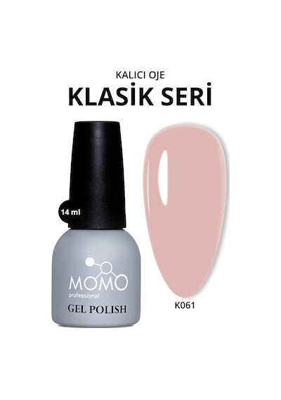 Momo Professional Kalıcı Oje K061 Koyu Ten Rengi 14 Ml
