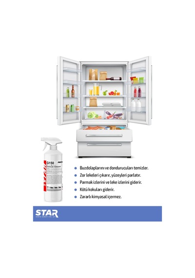Buzdolabı Temizleyici Sprey Hijyenik Ve Ferah Temizlik 1000 Ml