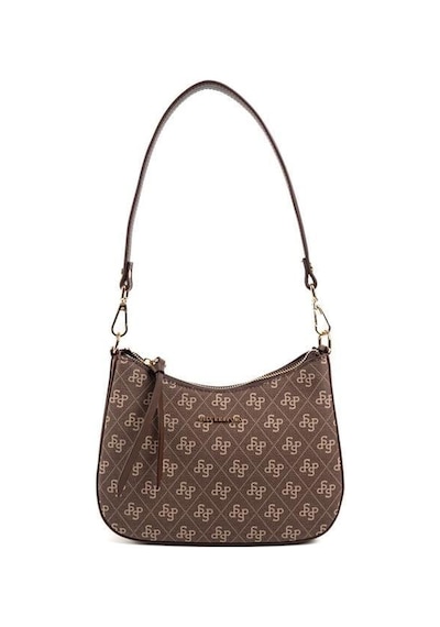 Silver Polo Sp1259 Kadın Omuz Çantası Monogram Kahve-kahve
