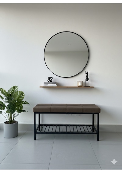Özcan Metal Metal Ayaklı Raflı Bench Puf Bank Antre Mutfak Salon Yatak Odası Puf Bank 105 40 Kahverengi Özcan Metal Metal Ayaklı Raflı Bench Puf Bank Antre Mutfak Salon Yatak Odası Puf Bank 105 40 Kahverengi