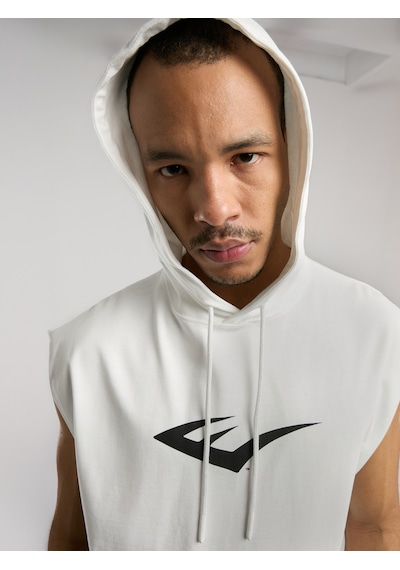 Everlast Ever Classics Oversize Beyaz Erkek Kolsuz Sweatshirt Beyaz