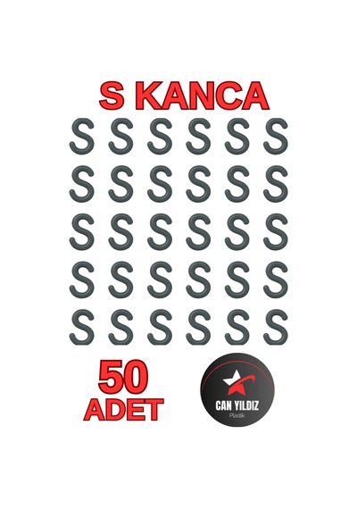 50 Adet Siyah Plastik Askı S Kanca Mutfak Ve Banyo İçin Aksesuar S Kanca Siyah